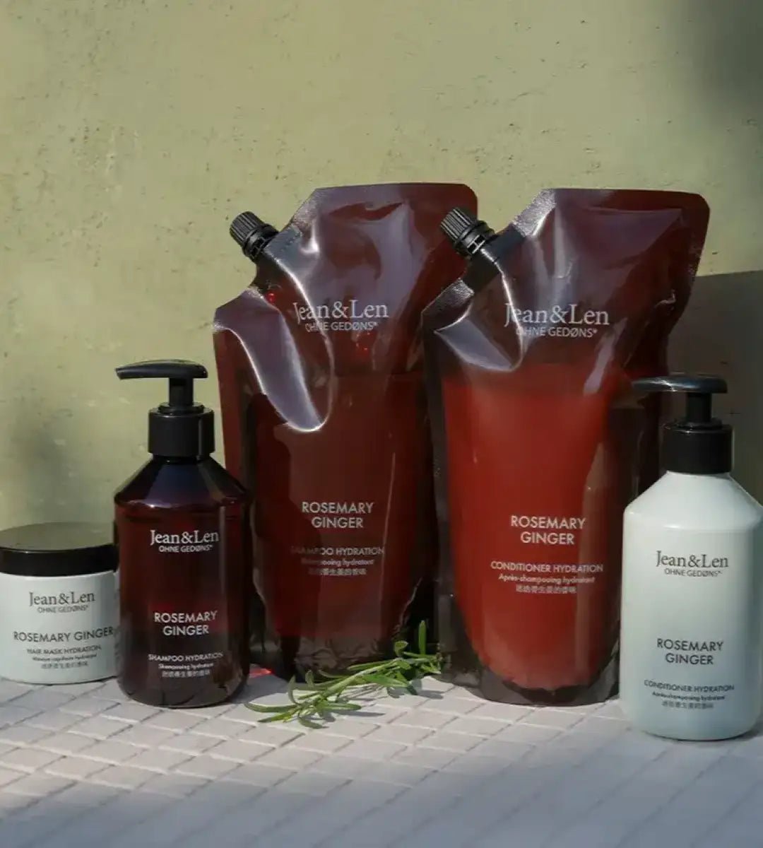 Jean & Len Rosemary-Ginger Produkte