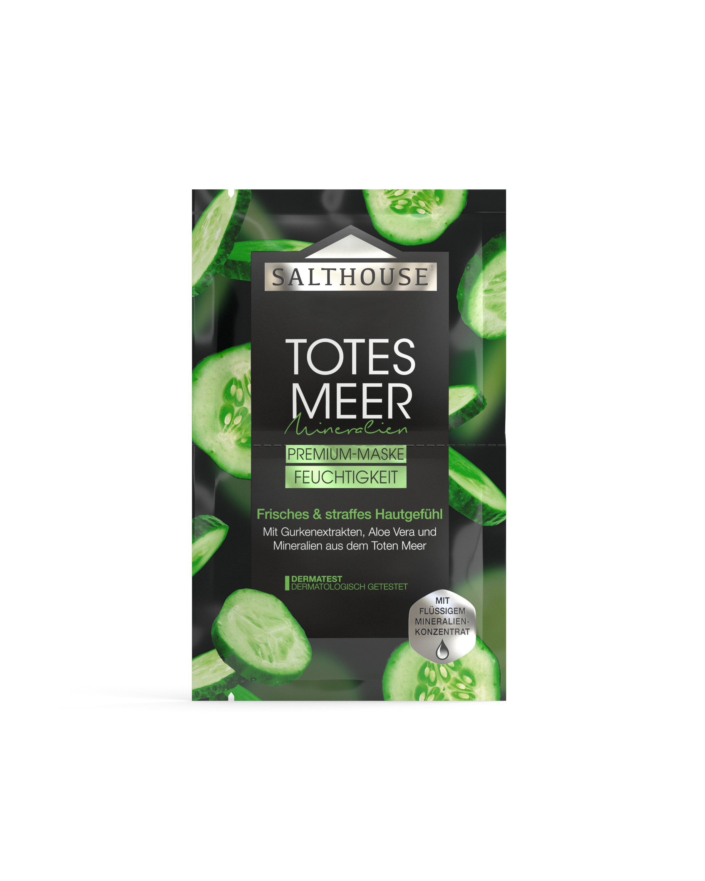 SALTHOUSE® Original Totes Meer Therapie | Premium-Maske | Feuchtigkeit | 2x 5 ml