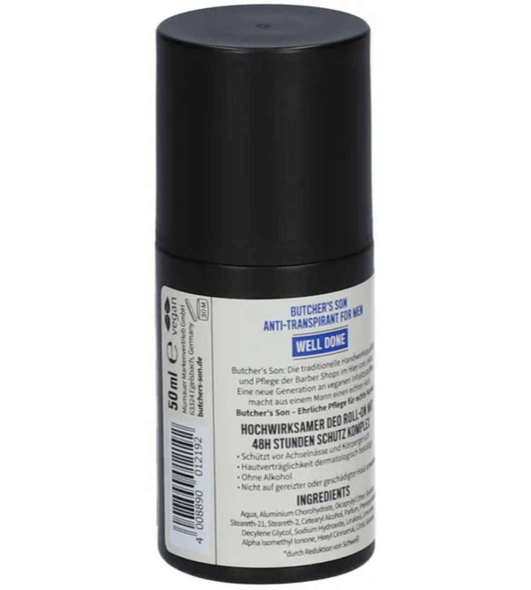 Butcher's Son® | Antiperspirant | 48h protection | Well Done | 50ml