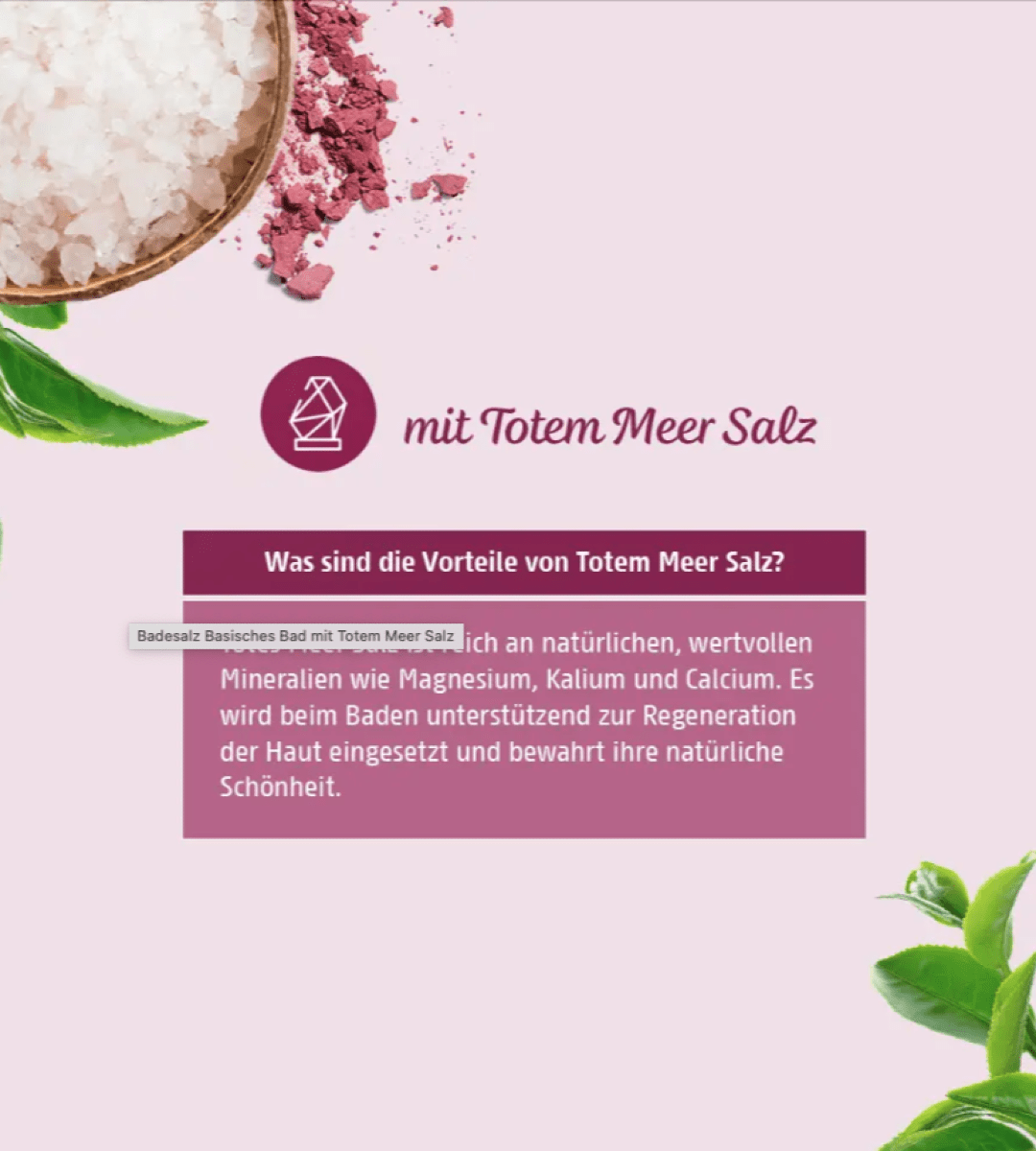 Dresdner Essenz® | Bath Salts | Alkaline Bath | 60g