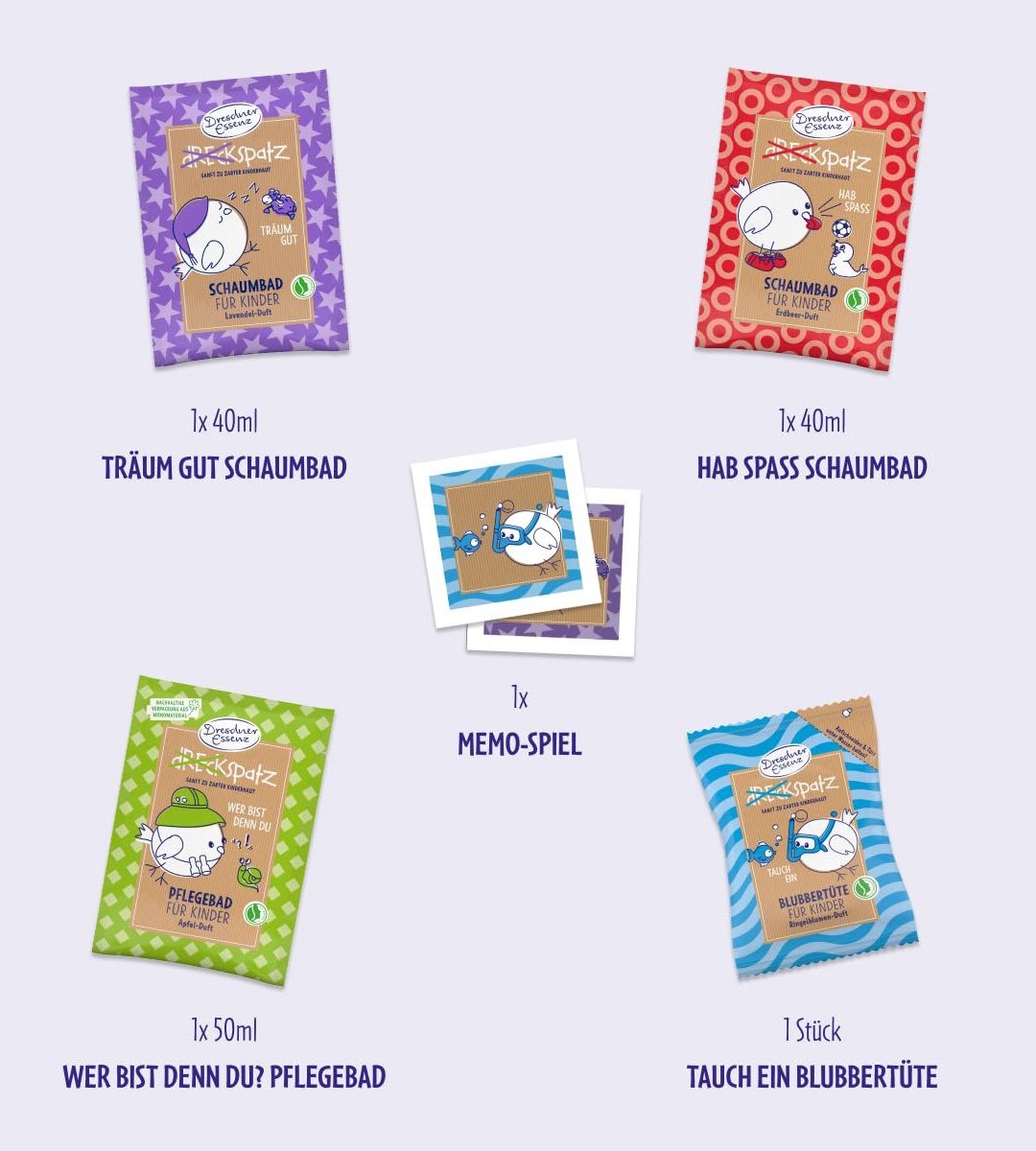 Dresdner Essenz® | Gift Set | Dirty Little Adventure Bath Fun