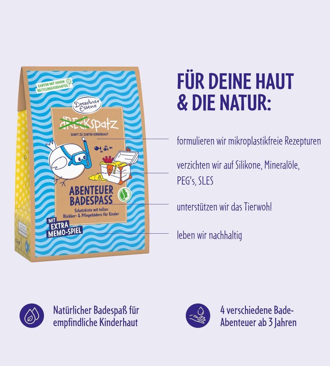 Dresdner Essenz® | Gift Set | Dirty Little Adventure Bath Fun