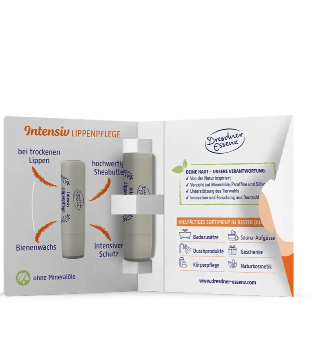 Dresdner Essenz® | Intensive Lip Care | Vanilla | 4.7g