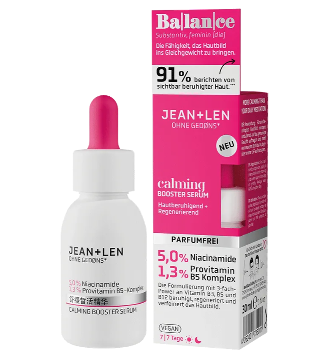 Jean & Len® | Calming Booster Serum | 30ml