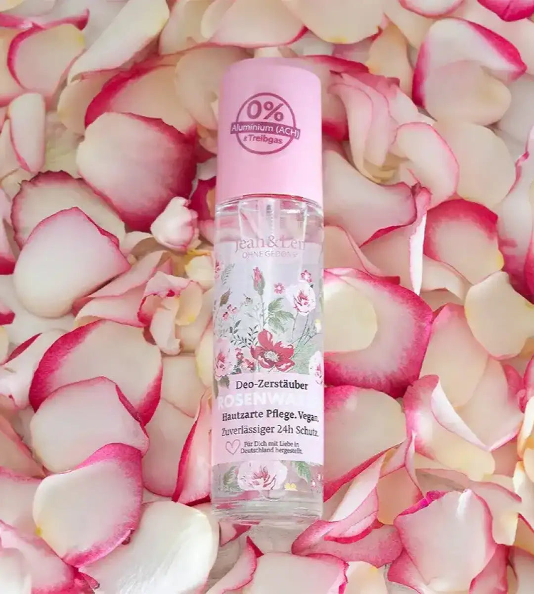 Jean & Len® | Deo-Zerstäuber Rosenwasser | 75ml