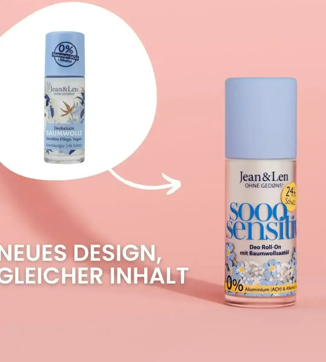 Jean & Len® | Deobalsam Baumwolle | 50ml