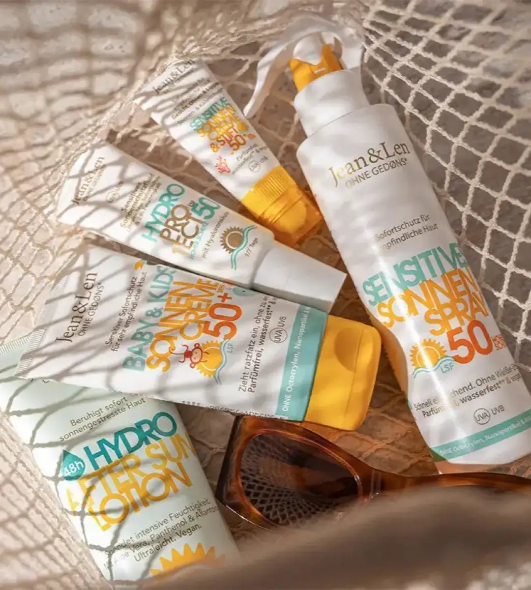 Jean & Len® | Après Sun | Aloe Vera Gel | 100ml