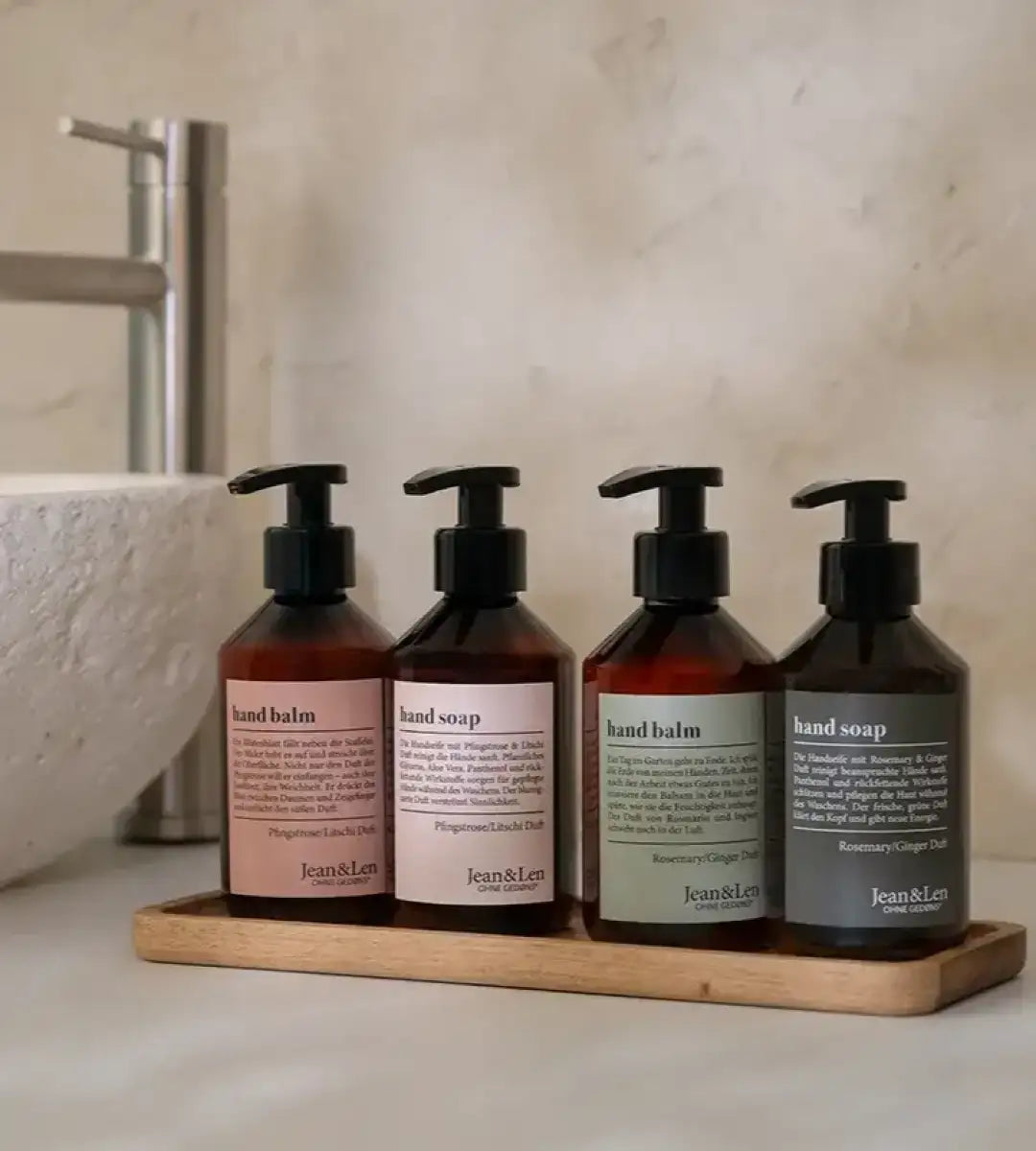 Jean & Len® | Hand Balm | Rosemary/Ginger | 250ml