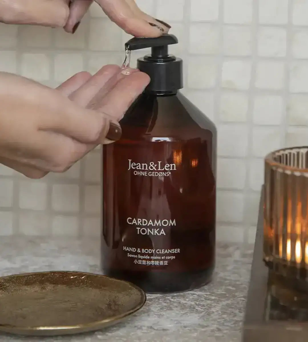 Jean & Len® | Hand & Body Cleanser | Cardamom/Tonka | 500ml