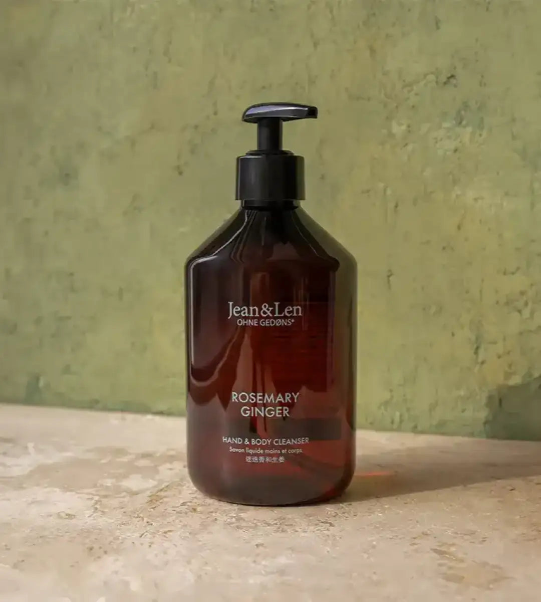 Jean & Len® | Hand & Body Cleanser | Rosemary/Ginger | 500ml