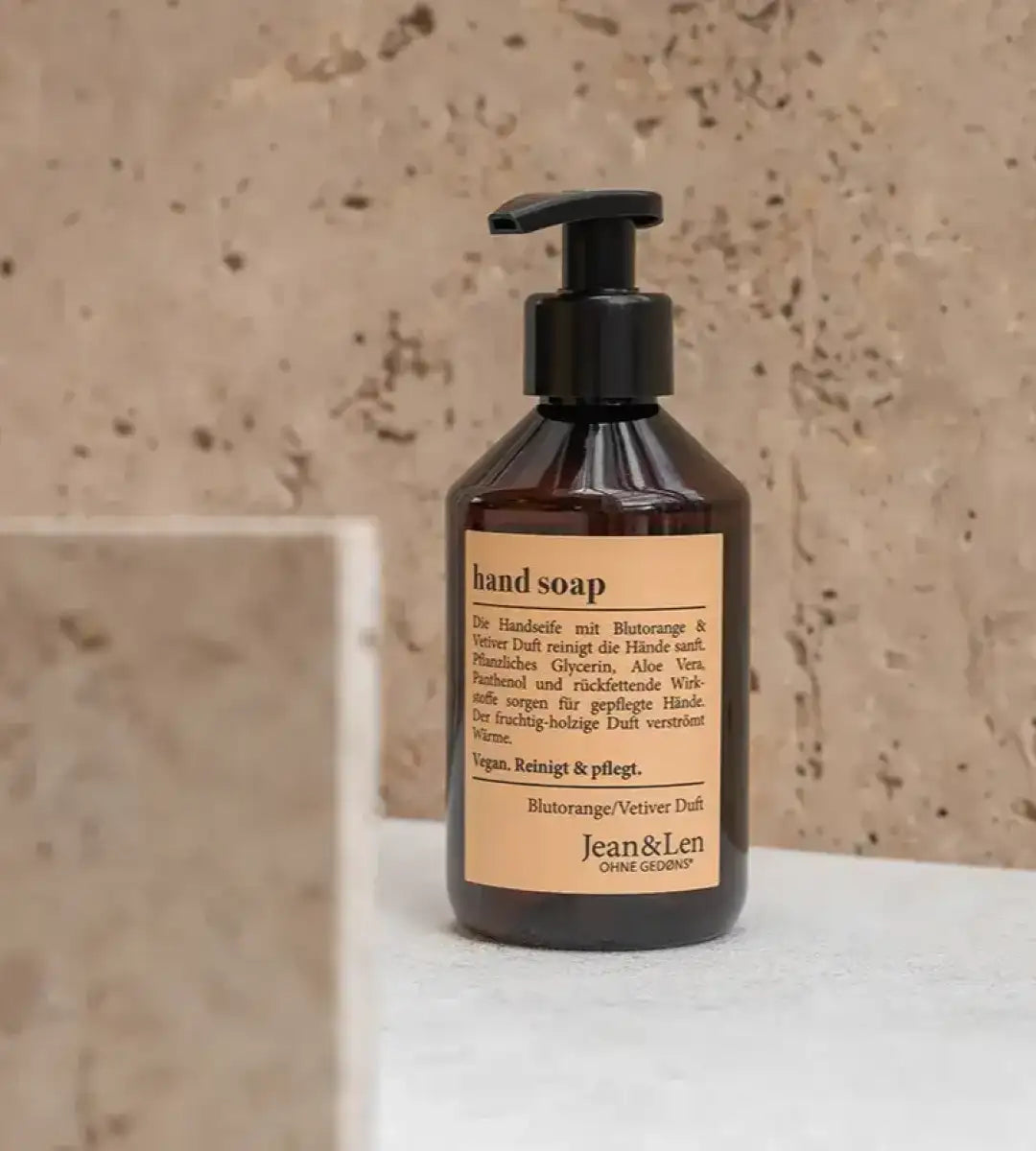 Jean & Len® | Handseife | Blutorange/Vetiver | 250ml