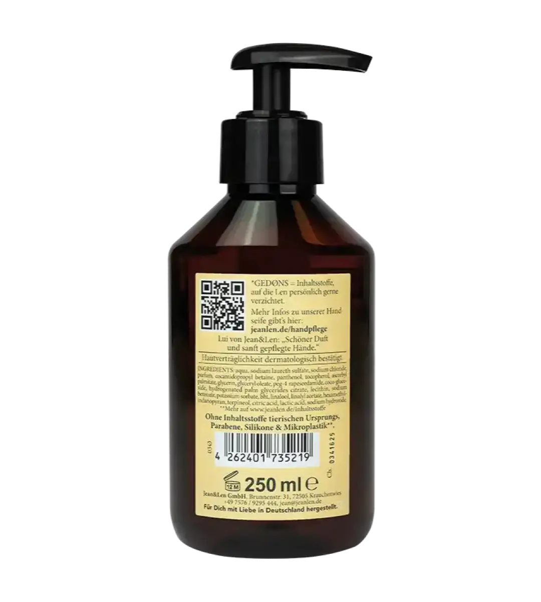 Jean & Len® | Handseife | Neroli/Jasmine | 250ml