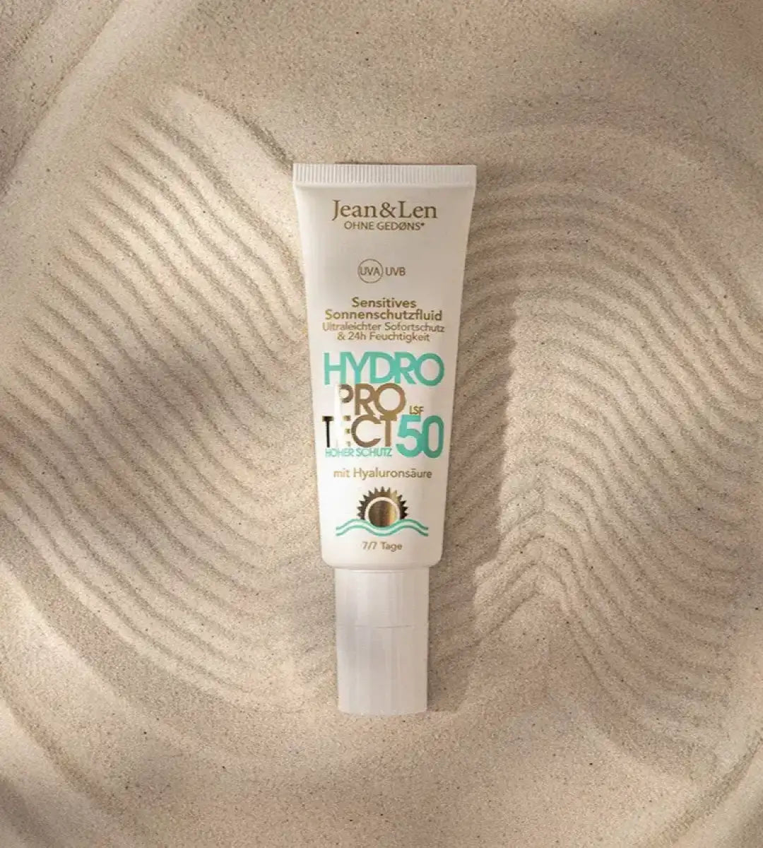 Jean & Len® | Sensitives Sonnenschutzfluid | Hydro LSF 50 | 50ml