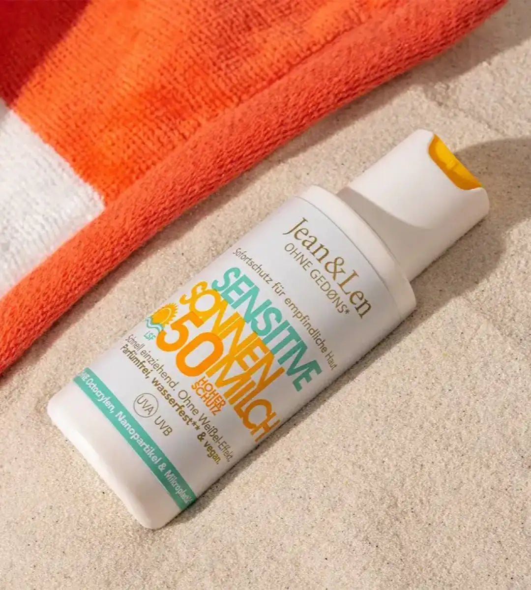 Jean & Len® | Sensitiv Sonnenmilch | LSF 50 | 50ml
