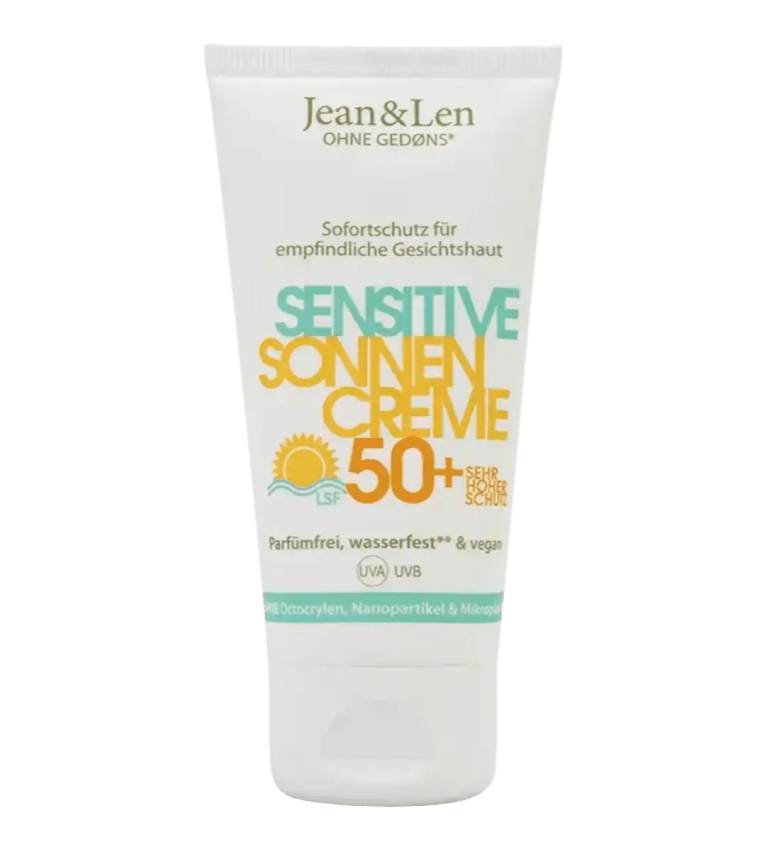 Jean & Len® | Sensitiv Sonnencreme | Gesicht LSF 50+ | 50ml
