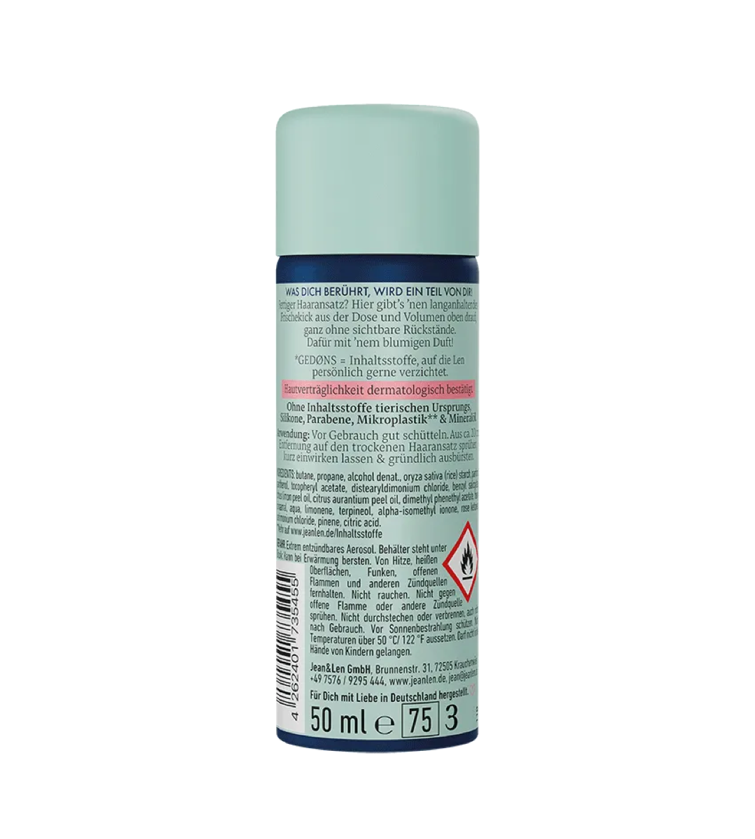 Jean & Len® | Pump Up My Volume Trockenshampoo | 200 ml