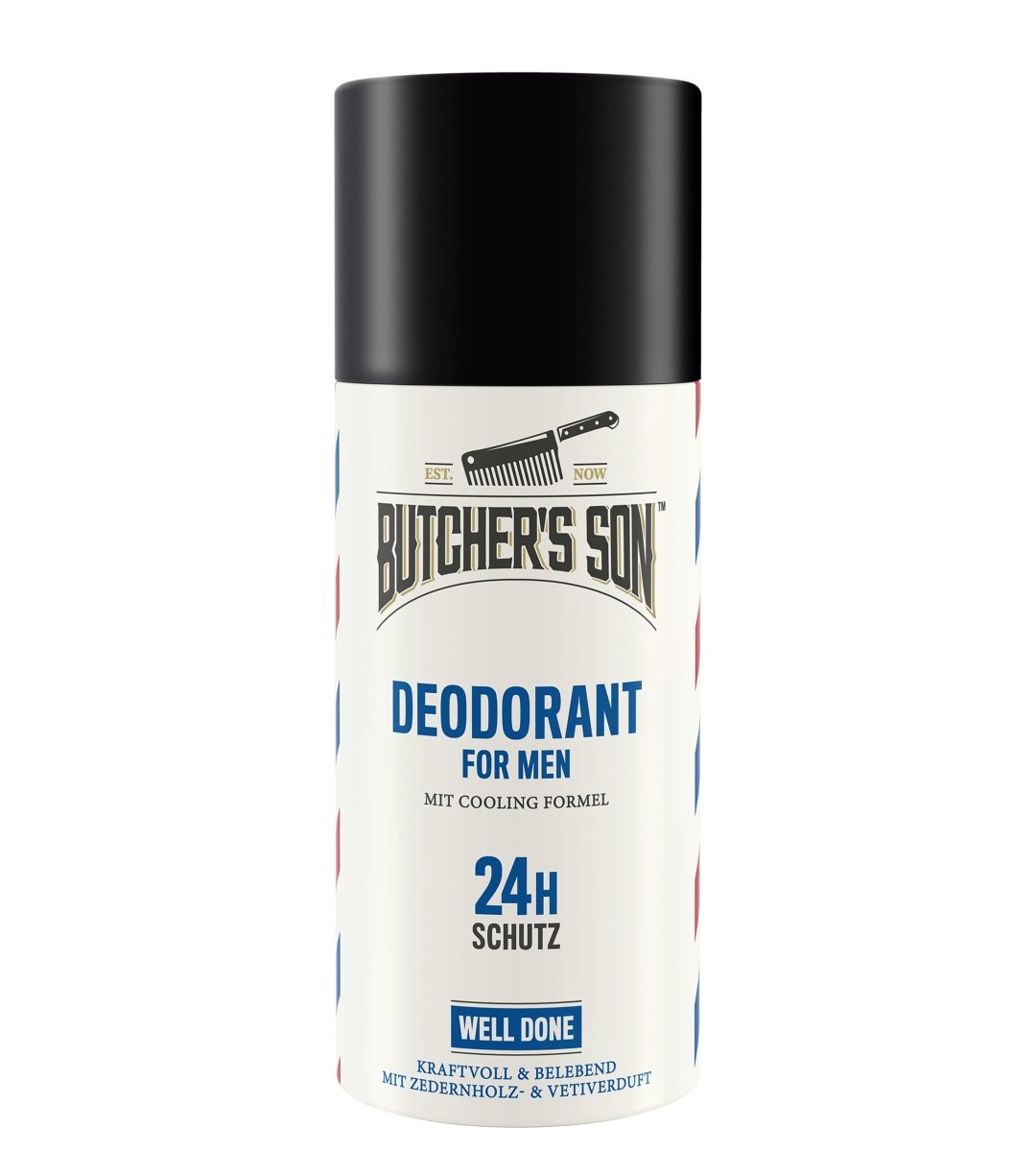 Butcher's Son® I Deodorant for Men I 24h-Schutz I Well Done I Vegan I 150 ml