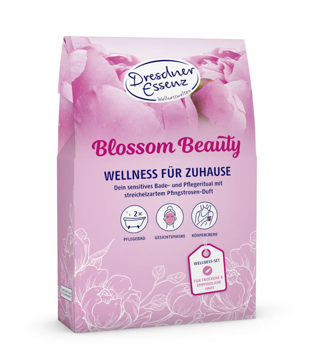 Dresdner Essenz® | Blossom Beauty Set | Wellness für Zuhause | 2x 20 ml | 2x 60 g