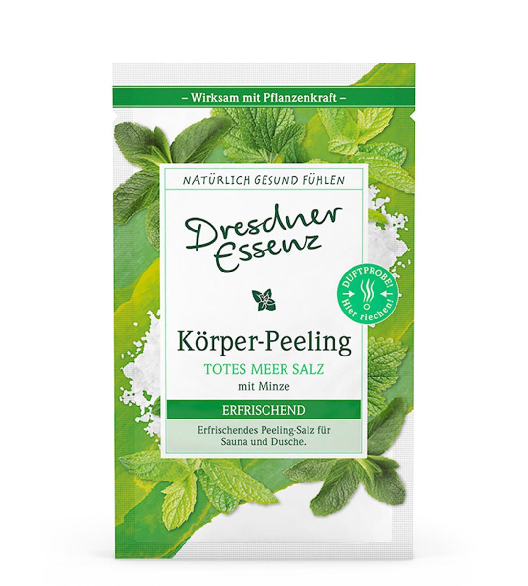 Dresdner-Essenz Koerper Peeling Minze 50g