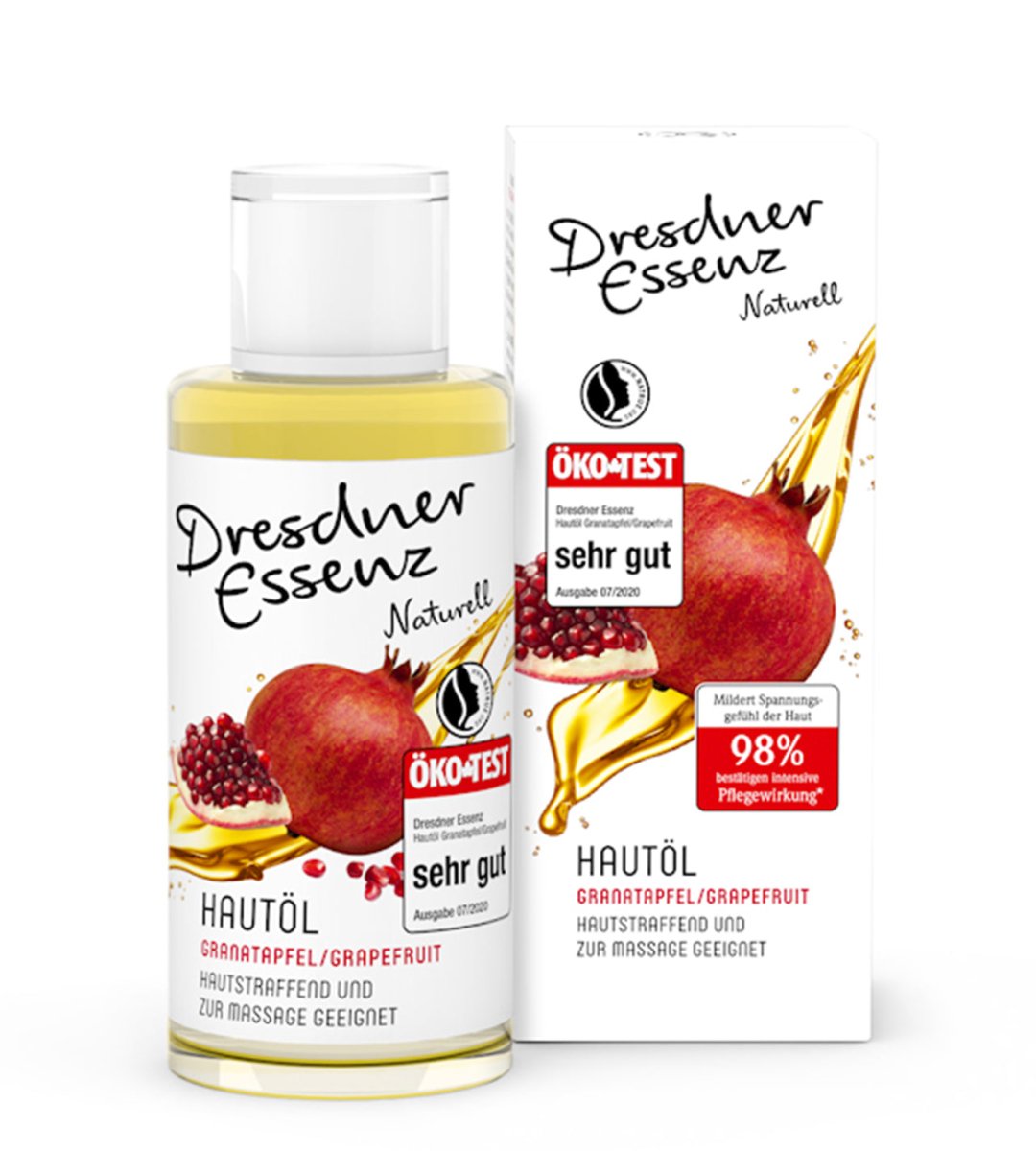 Dresdner Essenz® | Hautöl | Granatapfel | Grapefruit | 100 ml