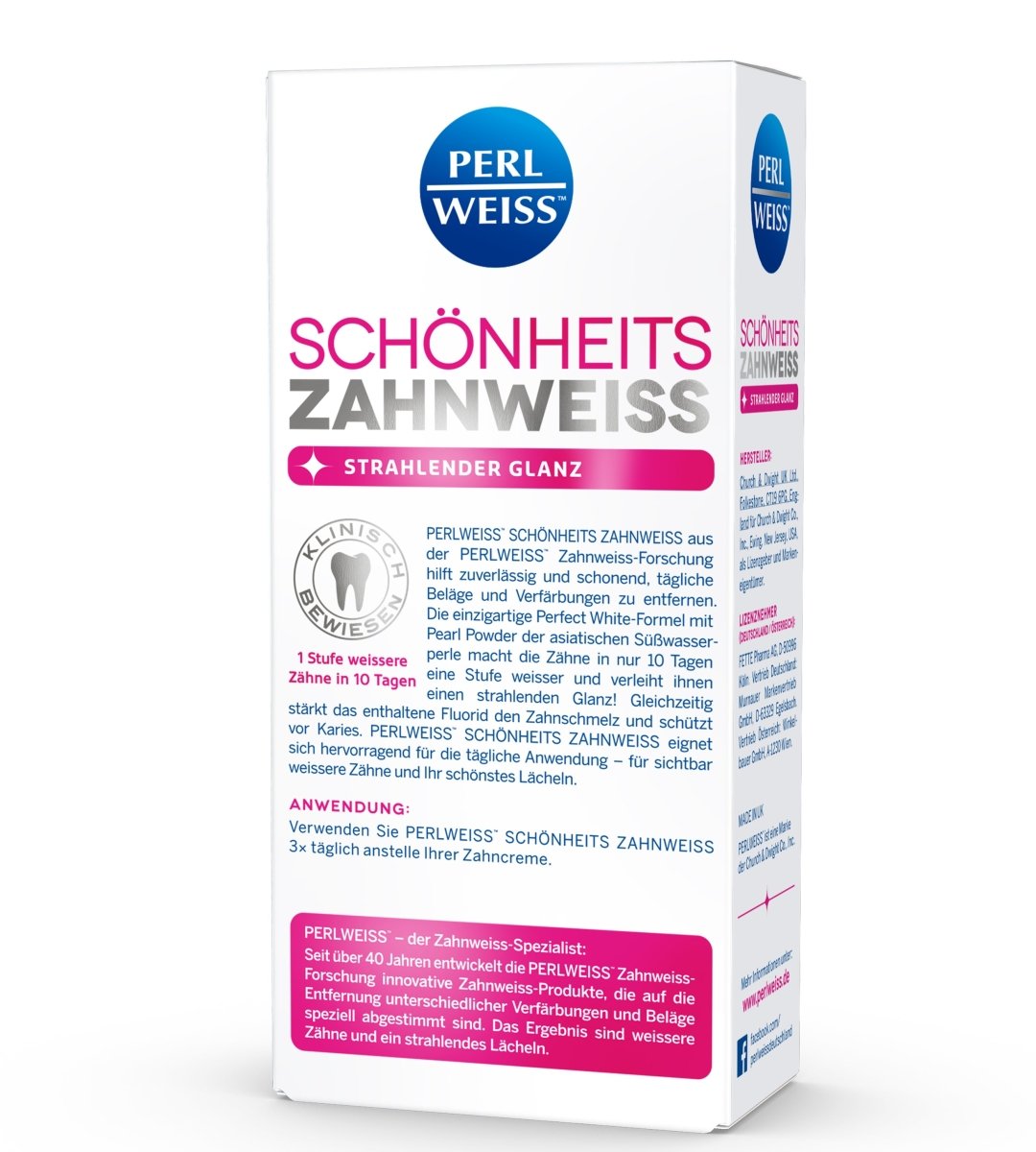 Perlweiss® | Schönheits Zahnweiss | strahlender Glanz | 50 ml