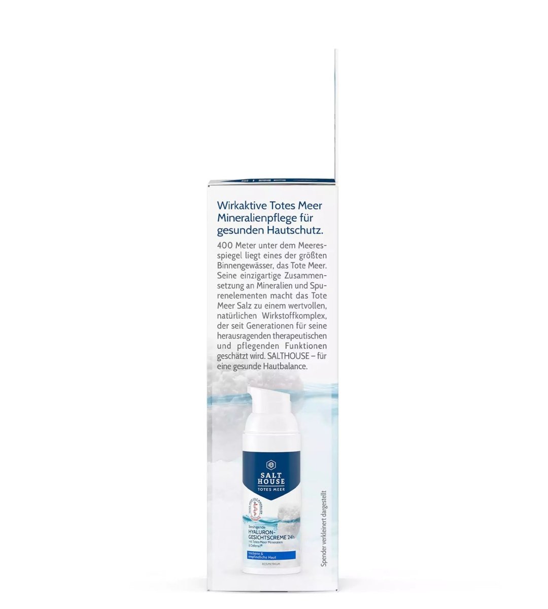 SALTHOUSE® Original Totes Meer Therapie | Hyaluron Gesichtscreme 24h | 50ml