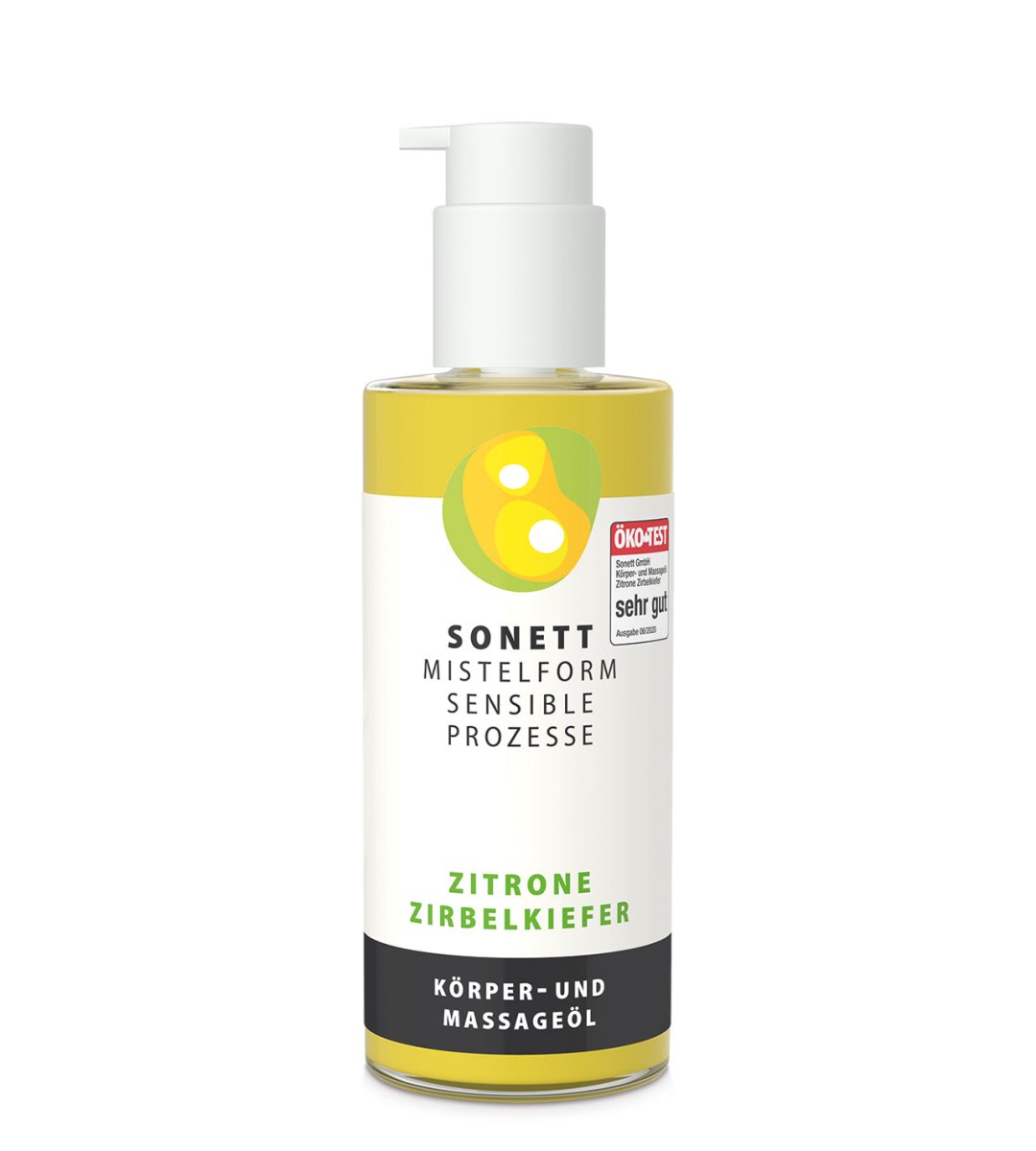 Sonett® | Körper- und Massageöl | Zitrone Zirbelkiefer | 145ml