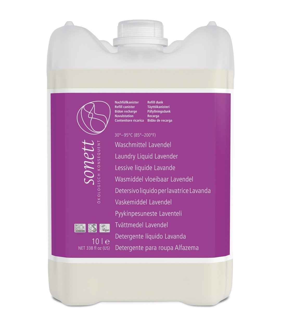 Sonett® | Waschmittel flüssig | Lavendel | 10l