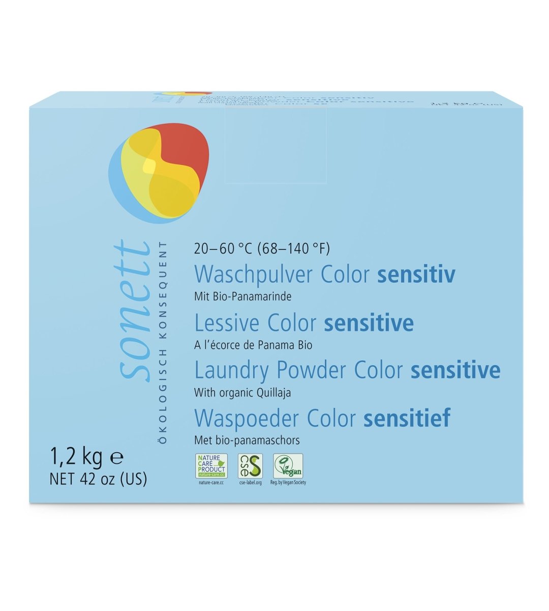 Sonett® | Waschpulver Color | sensitiv | 1,2kg